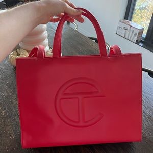 Telfar Medium Red Bag